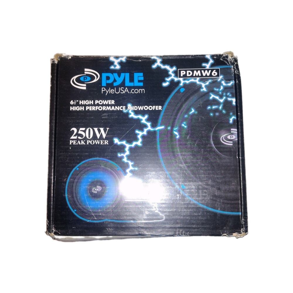 Pyle PDMW6 6.5'' High Power High Performance Midwoofer 250 Peak Watt Fast Ship